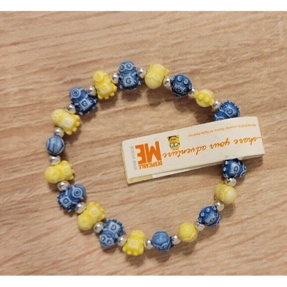 Mixed Lot Of 10 Trrtlz Kids Stretch Bracelets Turtles Frozen Despicable Me Pig - Picture 9 of 11